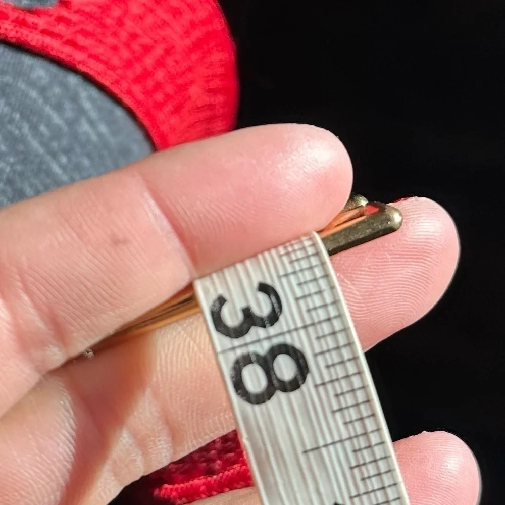 VTG Red Rope Embroidered Chain Belt